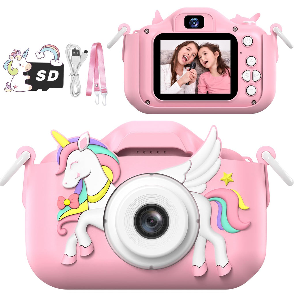 Masterbee Children's Camera Toys for Girls & Boys, 3-12 Years - 1080P HD Video Kids Digital Camera - Perfect for Christmas & Birthday Gifts