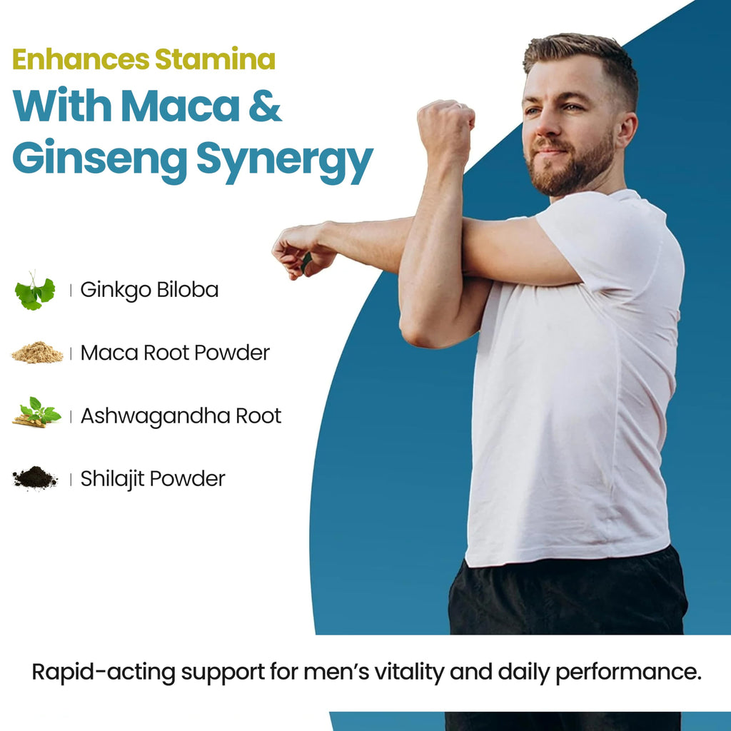 VALKNORX Male Enhancing Supplement, Designed to be Fast Acting for Blood Flow to Gain Length & Girth + Stamina, Maca, Epimedium, and Other Natural Ingredients, 3rd Party Tested Supplement 60 Tablets