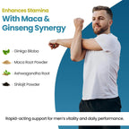 VALKNORX Male Enhancing Supplement, Designed to be Fast Acting for Blood Flow to Gain Length & Girth + Stamina, Maca, Epimedium, and Other Natural Ingredients, 3rd Party Tested Supplement 60 Tablets