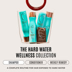 Malibu C Hard Water Wellness Shampoo - Hydrating, Sulfate-Free Hair Care for Hard Water - Removes Minerals and Buildup (9 oz)