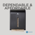 Georgia-Pacific Combi-Fold Paper Towel Dispenser, 56650A, Black