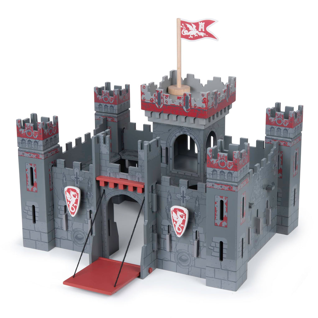 Papo - Medieval & Fantasy - Fantasy Castle - 60053 - Wooden playset for Figurines - Collectible - for Children - Suitable for Boys and Girls - from 3 Years Old