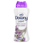 Downy Light Laundry Scent Booster Beads, White Lavender Scent, 24.0 oz, in-Wash Fabric Beads Designed to Be Gentle with a Light Boost of Scent, No Heavy Perfumes