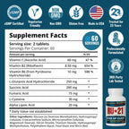 RU-21 The Supplement for When You Want to Drink & Go to Work The Next Morning | Feel Better After Celebrating & Support Your Liver | Trusted for 23+ Years | Made in USA (120 Pills, 60 Servings)