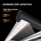 Spider Farmer G4500 Cost-Effective 320W 2x4 Coverage LED Grow Lights, Full Spectrum Dimmable Bar Style Led Growing Lamp for Indoor Plants, Upgraded Smart App Control
