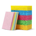 24 - Pack Non-Scratch Scrub Sponges - Sponges for Dishes and Washing Dishes, Cleaning Sponges for Kitchen Home and More（Blue）