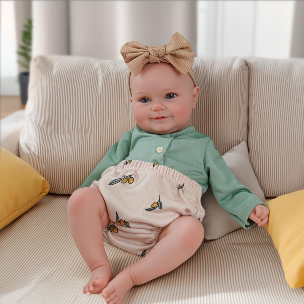 BABESIDE Reborn Baby Dolls, 20Inch Cute Soft Vinyl Realistic-Newborn Baby Doll Poseable Real Life Lifelike Baby Dolls w/Doll Accessories for 3+ Year Old Girls