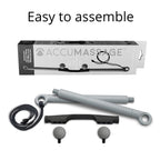 Body Back AccuMassage - Dual Pressure Point Massage Tool & Massage Hammer - 2 in 1 Design - Shiatsu Neck Massager Tool, Golf Ball Percussion Massager for Deep Tissue