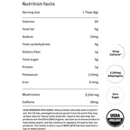 MUDWTR Original Mushroom Coffee Alternative | 2,240mg USA Grown & Adaptogenic Mushrooms | USDA Organic | Lion's Mane, Cordyceps, Chaga & Reishi | Energy, Focus & Immunity Support | 30 Servings