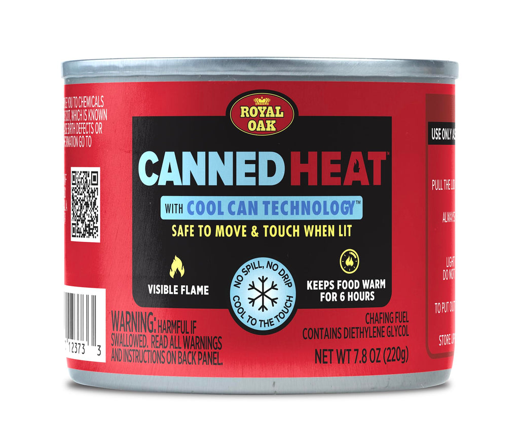 Royal Oak Canned Heat 6-Hour Chafing Fuel, 12 Pack, Comfortable to touch