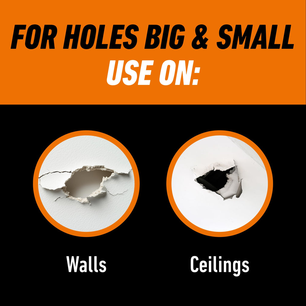 Gorilla Wall Repair Kit Featuring Gorilla Heavy Duty Wall Repair Spackling + Primer White