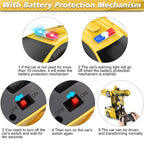 LNNKINE Remote Control Car for boy Transforming Toy 360° Rotating Christmas
