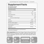Humann SuperBeets Heart Chews + CoQ10-100mg of CoQ10 Plus Beetroot & Grape Seed Extract, Blood Pressure, Cellular Energy & Heart Health Support, 60 Count