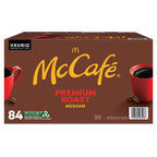 McCafe Premium Roast Coffee, Single Serve Keurig K-Cup Pods, Medium Roast, 84 Count