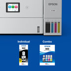 EPSON 502 EcoTank Ink Ultra-high Capacity Bottle Black Works with ET-2750, 2760, 2850, 3750, 3760, 3850, 4850, and other select models