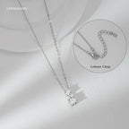 3-Piece Cubic Zirconia Wedding Jewelry Set for Women Bride Bridesmaid Gift