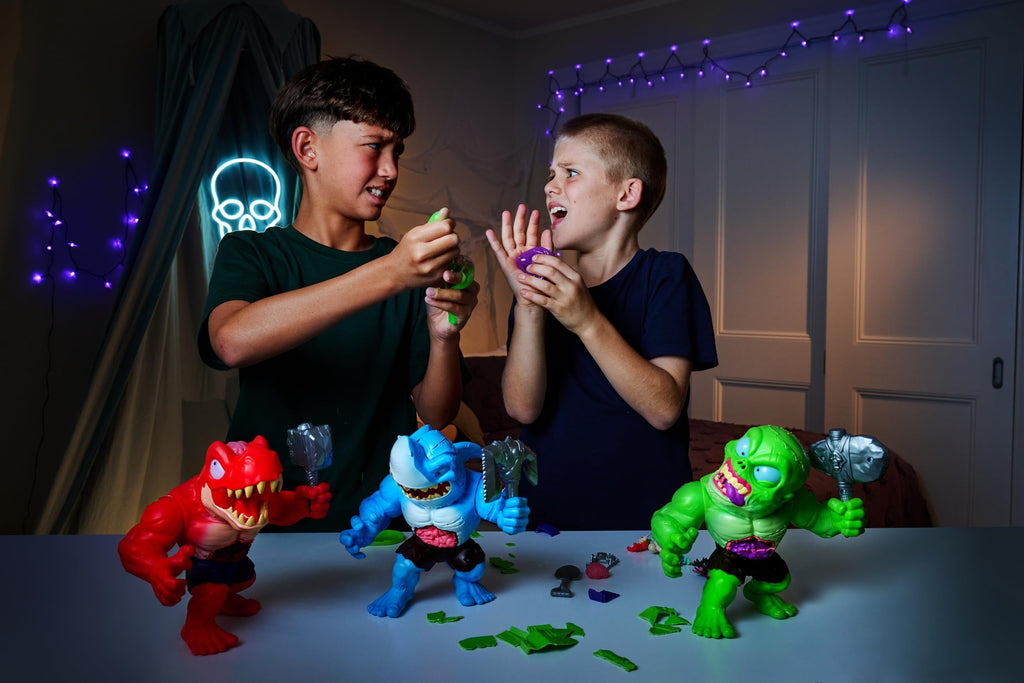 Smashers Mega Horror House (Black) by ZURU, Interactive Toy, Collectable Toy for Kids and Teens