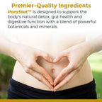 Premier Research Labs ParaStat - Intestinal Cleanse, Natural Gut Cleanse for Women & Men, Support for Colon Detox, Bloating, Digestion & Constipation - 90 Capsules (30 Day Supply)
