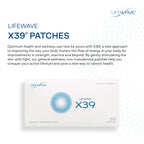 LifeWave X39 Patches - Supports Improvements of Strength and Stamina - Supports Improved Exercise Performance - No Drugs or Stimulants - Innovative Patch Technology for Enhanced Wellness - 30 Patches