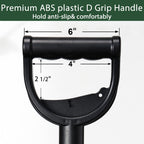 Lcokeiy Pitch Fork, Metal Broadfork Garden Tool Long Handle, 4 Tine Mulch Hay Manure Digging Bedding Hay Potato Garden Fork Shovel for Gardening Loosening Soil Compost