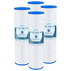 Cielvita CCP420 4 oz Media Pool Filter Cartridge Replacement for Pentair Clean & Clear Plus 420, Replaces Pleatco PCC105-PAK4, Pentair R173576, Filbur FC-1977, C-7471, 817-0106, 420 sq.ft, 4-Pack
