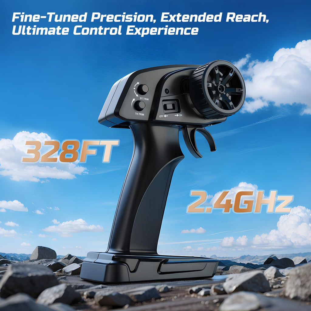 DEERC 9309E RC Cars for Adults 40KPH,All Terrain Fast Remote Control Cars