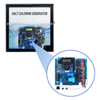 GLX-PCB-RITE Main Circuit Board & GLX-PCB-DSP Display Board，Fits The Hayward/Goldline Aqua Rite Saltwater Chlorinator，for Pool Chlorinators Replacement，Hayward aquarite Circuit Board
