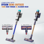 Upgraded Torque Head Connector + Ball Wheel Compatible with Dyson Gen5 SV23