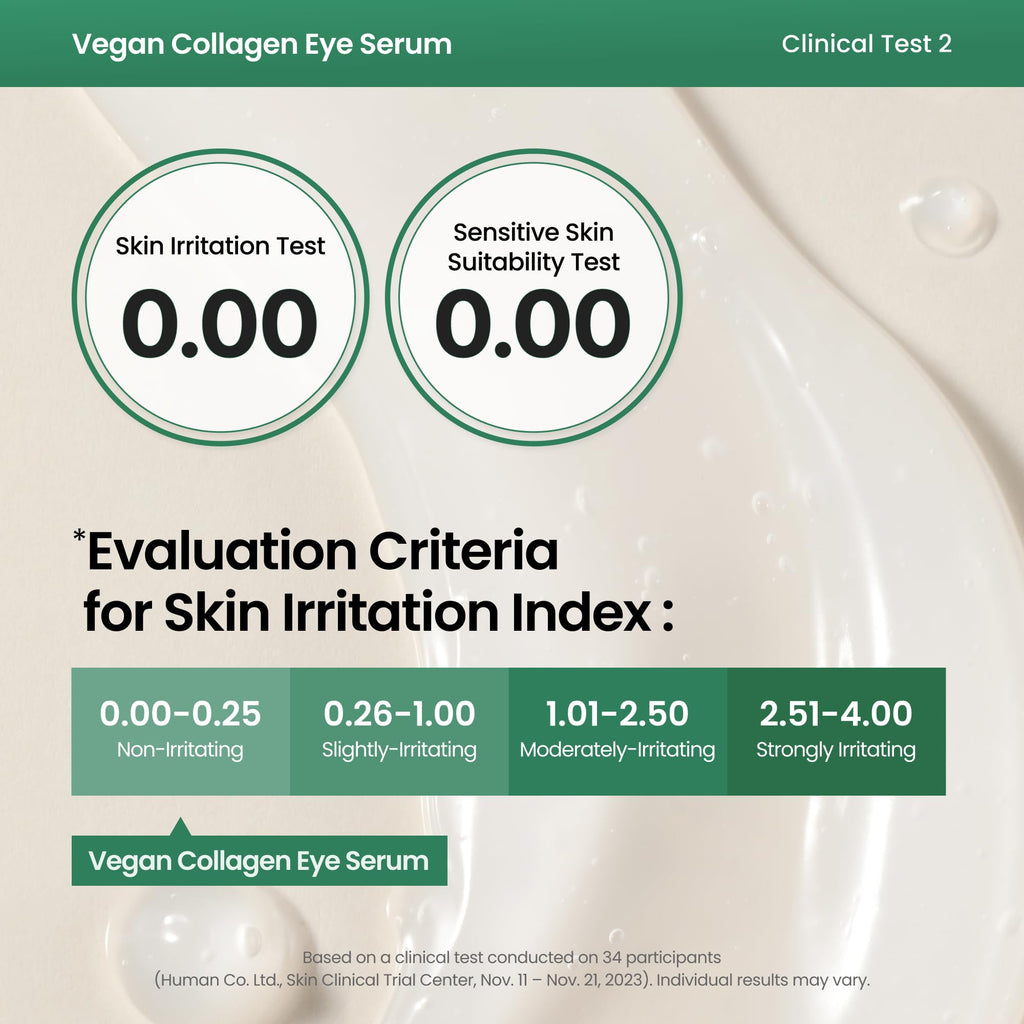 AXIS-Y Vegan Collagen Eye Serum with 2% Niacinamide, Peptides, 0.33 fl. oz.