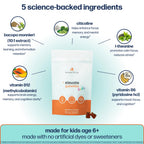 Avantera Elevate Kids Gummies - Best Focus Gummies for Memory & Brain Support - No Caffeine - Low Sugar - 56 Gummies for Ages 6+