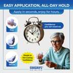EarGripz Hearing Aid Grips – Adhesive Cushioned Pads for Secure, Comfortable Fit – Non-Slip Hearing Aid Stabilizers for BTE & RIC Devices – 60-Pack for Adults, Kids & Active Lifestyles