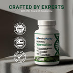 GenuinePurity Liposomal Spermidine 8mg Supplement - 60 Capsules for Cellular Renewal and Healthy Aging - Spermidine-Rich Wheat Germ Extract for Women and Men - Gluten Free, Vegan, Made in USA, Non-GMO