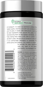 Horbäach Brown Seaweed Extract Capsules | 200 Pills | Fucoxanthin Supplement | Non-GMO, Gluten Free