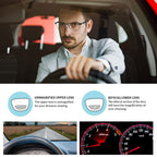 LKEYE Bifocal Reading Glasses Men Progressive Blue Light Blocking Computer Readers No Line Wide Metal Frame Designer Cheaters Transition Square Stylish Fashion Eyewear LK6013 +2.00 Strength