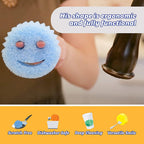 Scrub Daddy Sponges Set - Variety Colors - Scratch-Free Multipurpose Dish Sponge - BPA Free & Made with Polymer Foam - Stain & Odor Resistant Kitchen Sponge (8 Count)