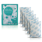 100 Gram (10 Pack) Silica Gel Desiccant Packets, Moisture Absorber Packs, Humidity Absorbers, Premium Rechargeable Dehumidifiers for Food Storage, Electronics, Ammo Cans, 3D Filament, Safes