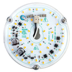 Ledytech 4 inch LED Retrofit Light Kit for Ceiling Fan Light Replacement Panel PCB 18W 3000K 2200LM 120V CRI90 Dimmable ETL (Warm White 3000K)