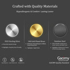 Gacimy Silver Criss Cross Hoop Earrings for Women, 25MM Small Hoops