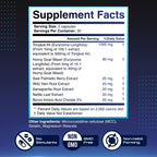 HeroUP - Natural Wellness Supplement with Plant-Based Ingredients – Non-GMO, Stimulant-Free | Made in the USA, GMP-Certified | 60 Capsules, 6 Month Suppy