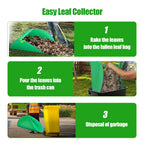 UQM Leaf Collector, Portable Pop Up Leaf Bags, Foldable Leaf Pick Up Tools