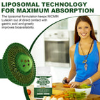 NICMIN 1000MG Liposomal Luteolin, Maximum Absorption, Potent Luteolin Supplement 120 Capsules
