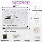 Cosmody Rechargeable LED Drawing Board,Gift for Boys Girls Ages 3+ (White)