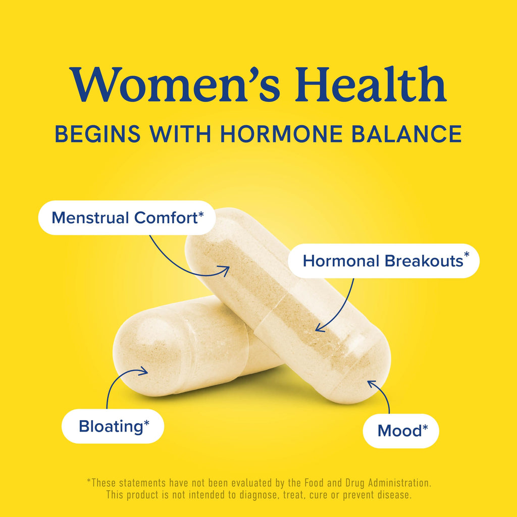 DIM Supplement 200 mg (120 Ct) | Estrogen Balance for Women & Men | Hormone Balance, Hormonal Acne Supplements, Menopause, Antioxidant & PMS Support | Non-GMO, Vegan, Soy Free | 4 Month Supply