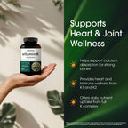 NatureBell Vitamin K Complex - 300 Softgels - Delivers 2,600mcg Vitamin K - Full Spectrum Bone & Heart Health Support Supplement - High Absorption K1 & K2 MK-4 & MK-7*