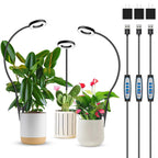 Xuligron Plant Lights for Indoor Growing, Clip on Full Spectrum Grow Lamp