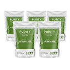 Purity Natural Beauty Certified Organic He Shou Wu - Large 5oz Bag of 30:1 Concentrated-Fo-ti - Organic Foti Extract- Fo ti He Shou Wu Organic (Pack of 5-25 Ounces)