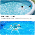 Valdorena Surface Float Skimmer Upgrade 2025 and 2026 Year (Turquoise)