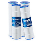 Swimara Pool Filter Cartridge for Hayward Systems, Essential Series, Replacement for CX880XRE PA106, Compatible with SwimClear C4030 C4025, Cylindrical Fabric, 424 Sq. Ft., 4-Pack