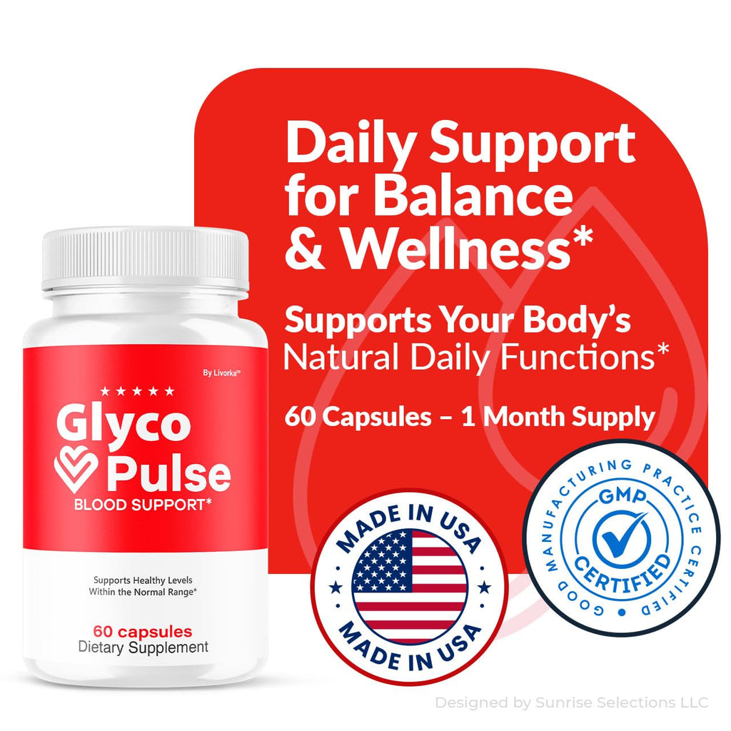 (5 Pack) Glyco Pulse Capsules - Official Glycopulse Pills Advanced Supplement Support - Maximum Strength, Natural Multivitamin Formula for Overall Health & Wellness Reviews, 300 Capsules for 5 Months