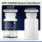 BrainSync – Probiotic Tablets, 3.6 Billion CFU – 30 Ct, 3 Month Supply